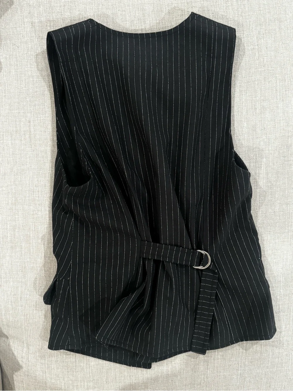 Free People Celia Pinstripe Suit Vest